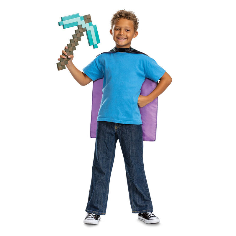 Capa + Pickaxe Minecraft   DISGUISE