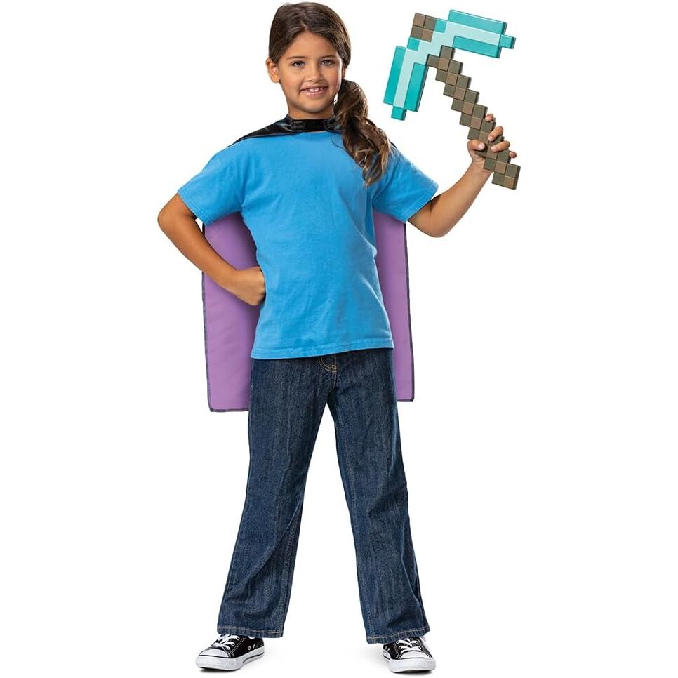 Capa + Pickaxe Minecraft   DISGUISE