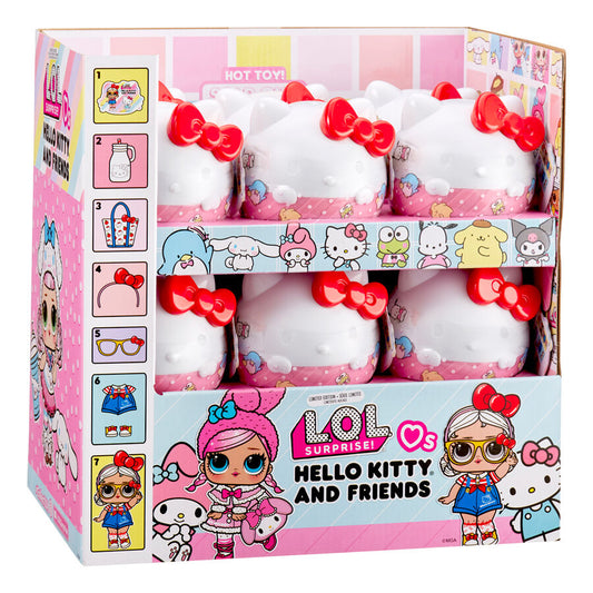 Capsula sorpresa Loves Hello Kitty Tots & Friends L.O.L. Surprise surtido  