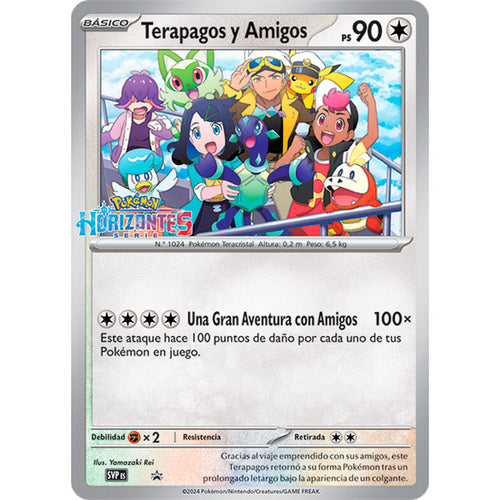 Carta Promocional Terapagos y Amigos Horizontes Serie Pokemon español   Pokémon TCG