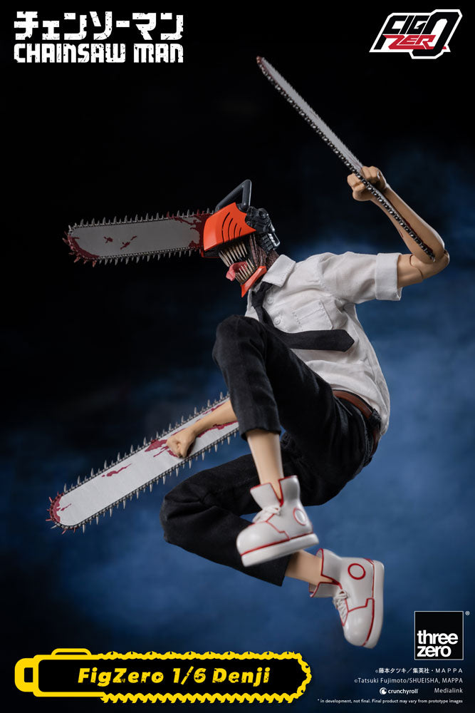 Chainsaw Man FigZero Figura 1/6 Denji 29 cm   Threezero