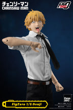 Chainsaw Man FigZero Figura 1/6 Denji 29 cm   Threezero