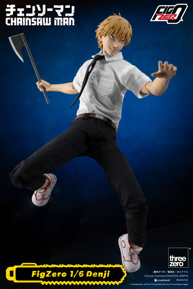 Chainsaw Man FigZero Figura 1/6 Denji 29 cm   Threezero