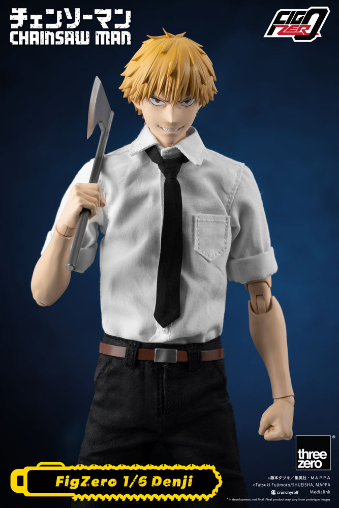 Chainsaw Man FigZero Figura 1/6 Denji 29 cm   Threezero