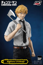Chainsaw Man FigZero Figura 1/6 Denji 29 cm   Threezero