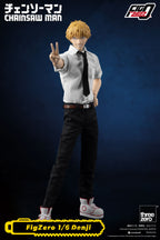 Chainsaw Man FigZero Figura 1/6 Denji 29 cm   Threezero