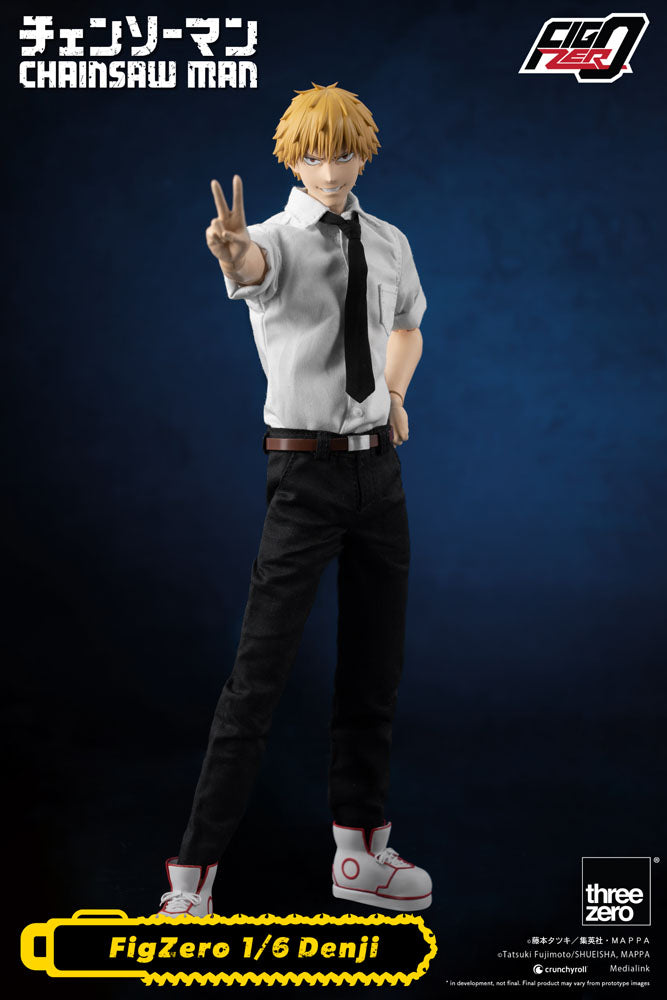 Chainsaw Man FigZero Figura 1/6 Denji 29 cm   Threezero