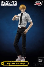 Chainsaw Man FigZero Figura 1/6 Denji 29 cm   Threezero