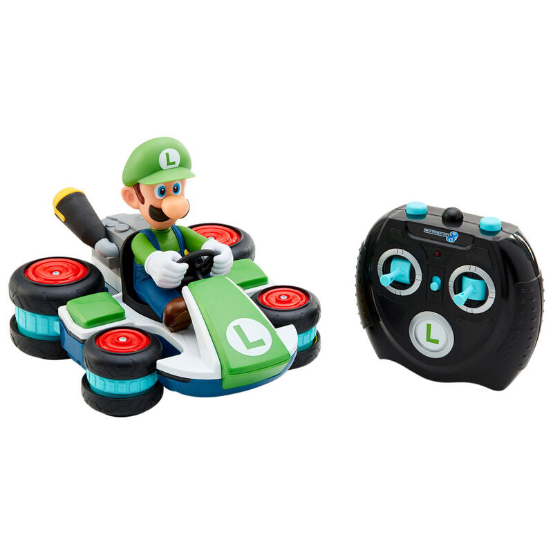 Coche Mini RC Racer Luigi Mario Kart Nintendo radio control   JAKKS PACIFIC