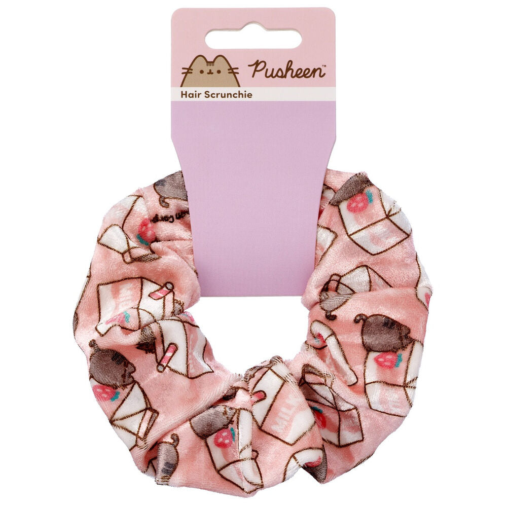 Coletero pelo Leche con Fresas Pusheen   THE CARAT SHOP