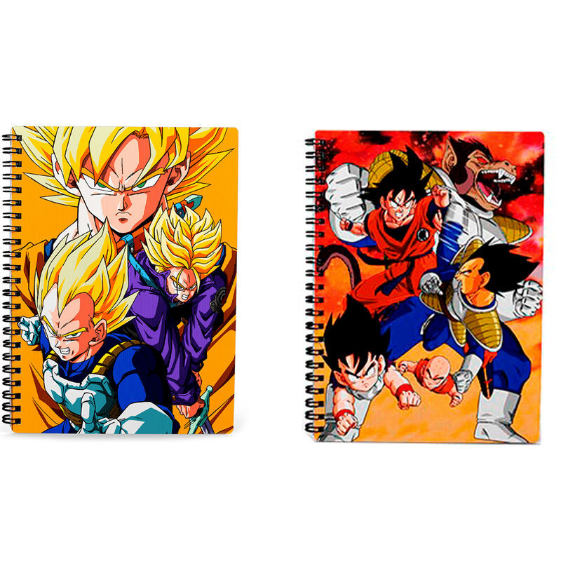 Cuaderno 3D Dragon Ball Z surtido   SD TOYS