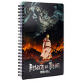 Cuaderno 3D Titan Attack on Titans   SD TOYS
