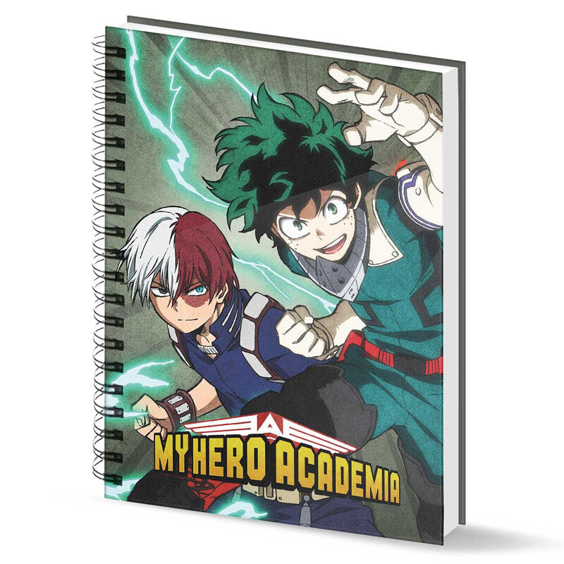 Cuaderno A4 Battle My Hero Academia   KARACTERMANIA
