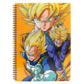 Cuaderno A4 Saiyans Dragon Ball Z   SD TOYS