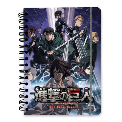 Cuaderno A5 Attack on Titan  