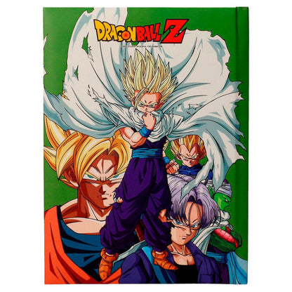 Cuaderno A5 Cell Final Battle Dragon Ball Z con luz   SD TOYS