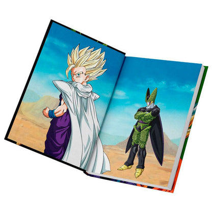 Cuaderno A5 Cell Final Battle Dragon Ball Z con luz   SD TOYS