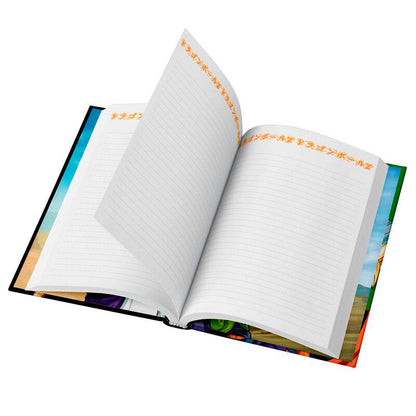 Cuaderno A5 Cell Final Battle Dragon Ball Z con luz   SD TOYS