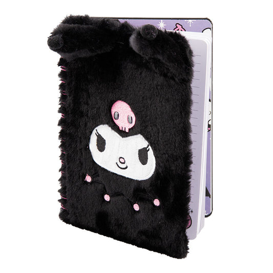 Cuaderno A5 Fluffy Kuromi Hello Kitty  