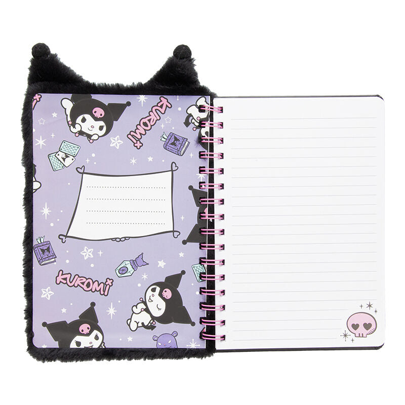 Cuaderno A5 Fluffy Kuromi Hello Kitty   PALADONE