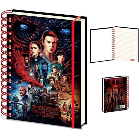 Cuaderno A5 Stranger Things  