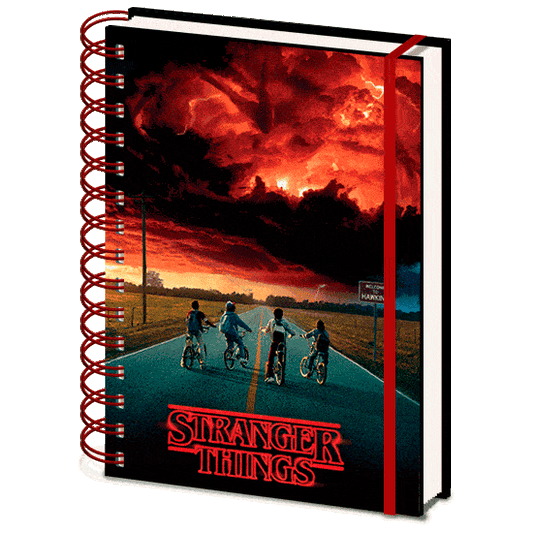 Cuaderno A5 lenticular Mind Flayer Stranger Things  