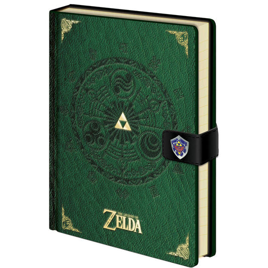 Cuaderno A5 premium Triforce The Legend of Zelda  
