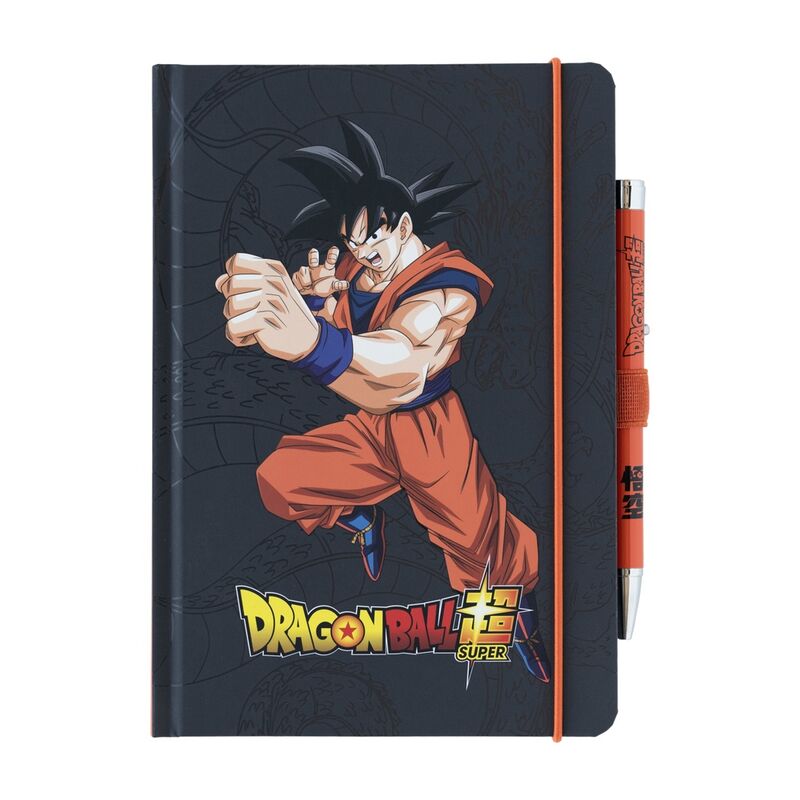 Cuaderno A5 premium + boligrafo proyector Dragon Ball Super   ERIK