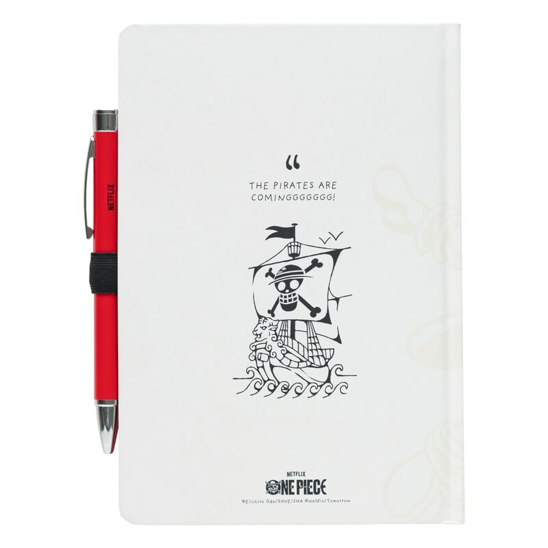 Cuaderno A5 premium + boligrafo proyector One Piece   GRUPO ERIK