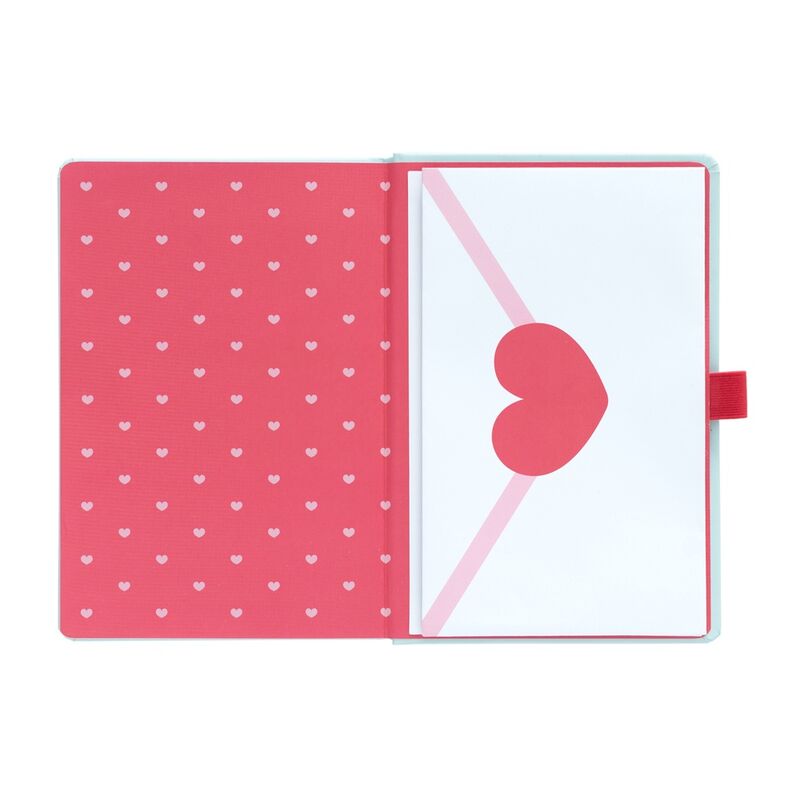 Cuaderno A5 premium + boligrafo proyector Purrfect Love Pusheen   ERIK