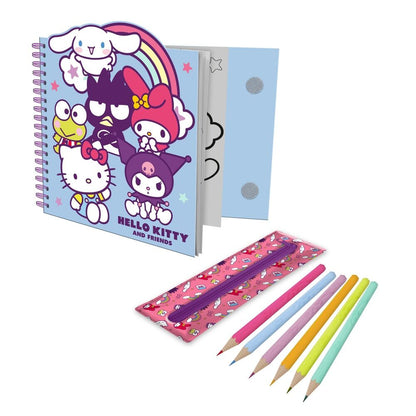 Cuaderno actividades + estuche removible Hello Kitty and Friends   KIDS LICENSING