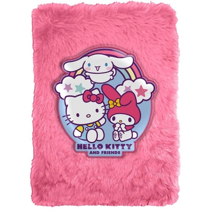 Cuaderno peluche A5 Hello Kitty and Friends   KIDS LICENSING