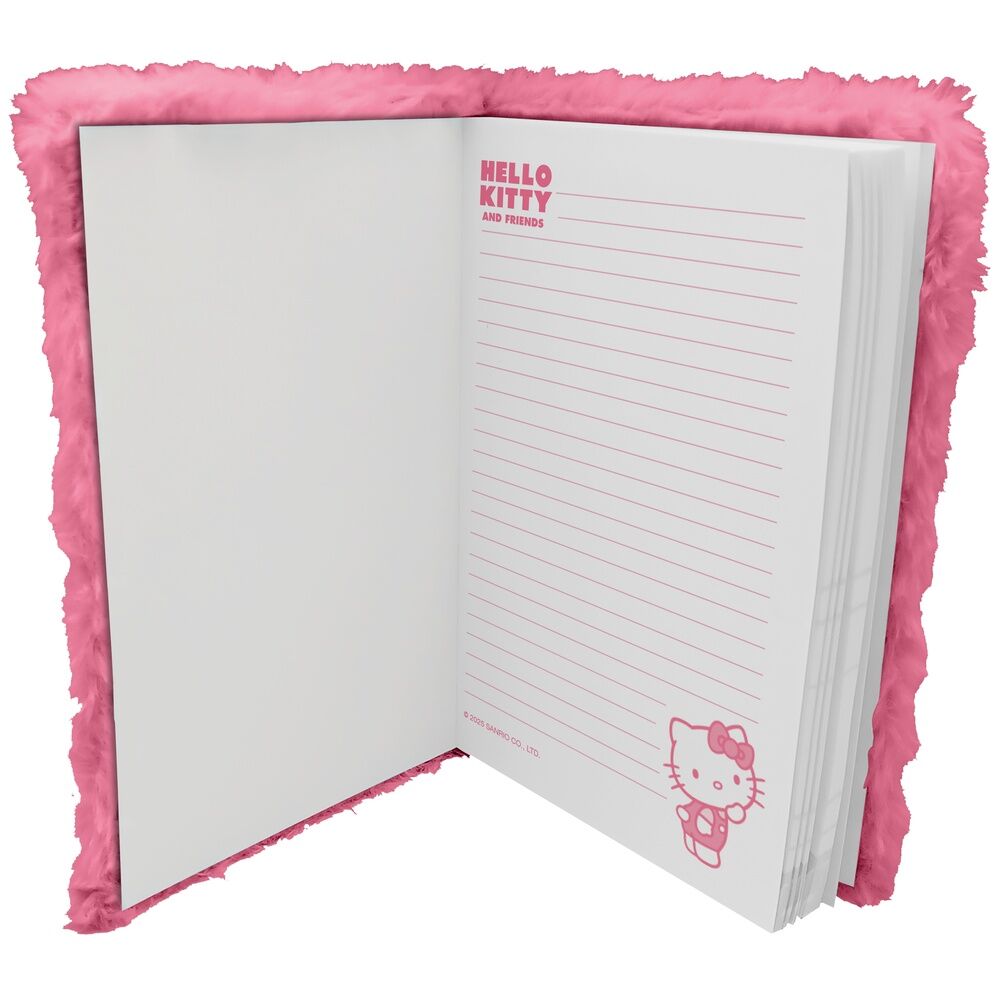 Cuaderno peluche A5 Hello Kitty and Friends   KIDS LICENSING