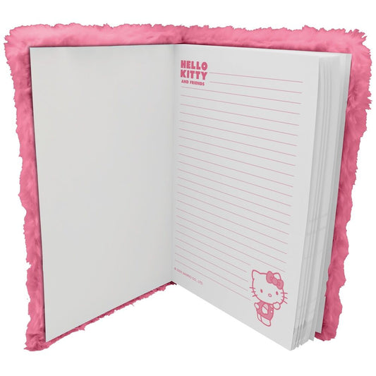 Cuaderno peluche A5 Hello Kitty and Friends  