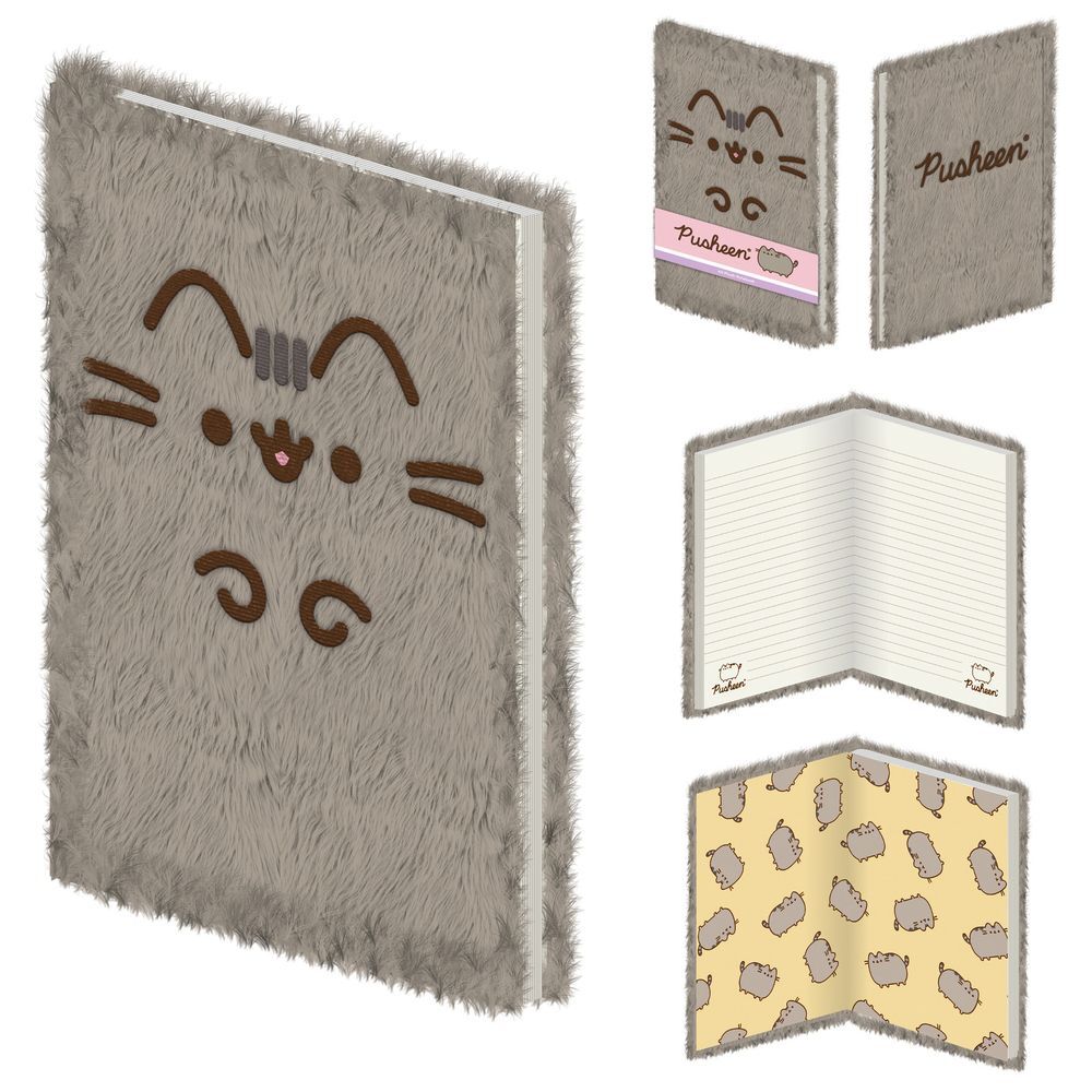 Cuaderno peluche Pusheen   PYRAMID