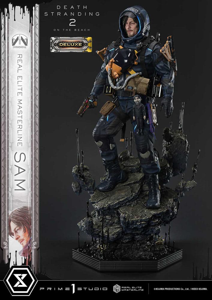 Death Stranding 2: On the Beach Estatua Real Elite Masterline Series 1/3 Sam Deluxe Bonus Version 83 cm   Prime 1 Studio