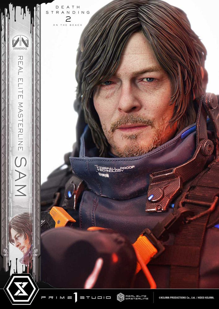 Death Stranding 2: On the Beach Estatua Real Elite Masterline Series 1/3 Sam Deluxe Bonus Version 83 cm   Prime 1 Studio