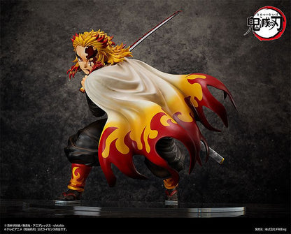 Demon Slayer: Kimetsu no Yaiba Estatua 1/4 Kyojuro Rengoku 42 cm   FREEING