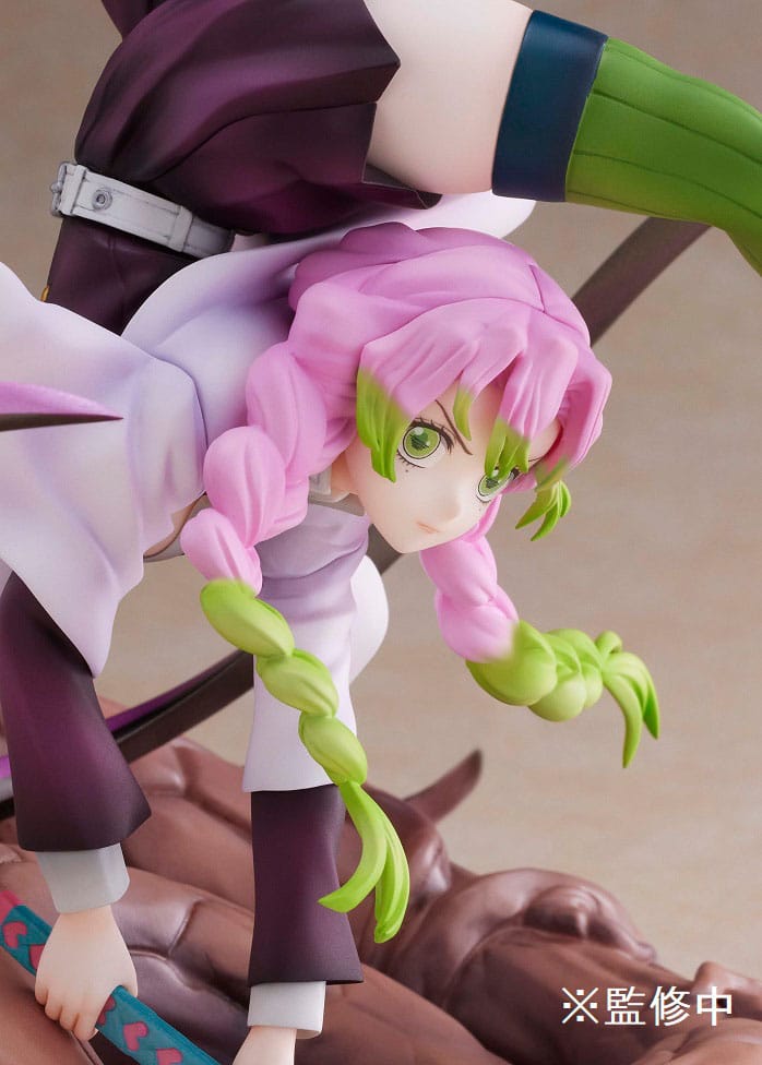 Demon Slayer: Kimetsu no Yaiba Estatua 1/8 Mitsuri Kanroji 19 cm   Aniplex