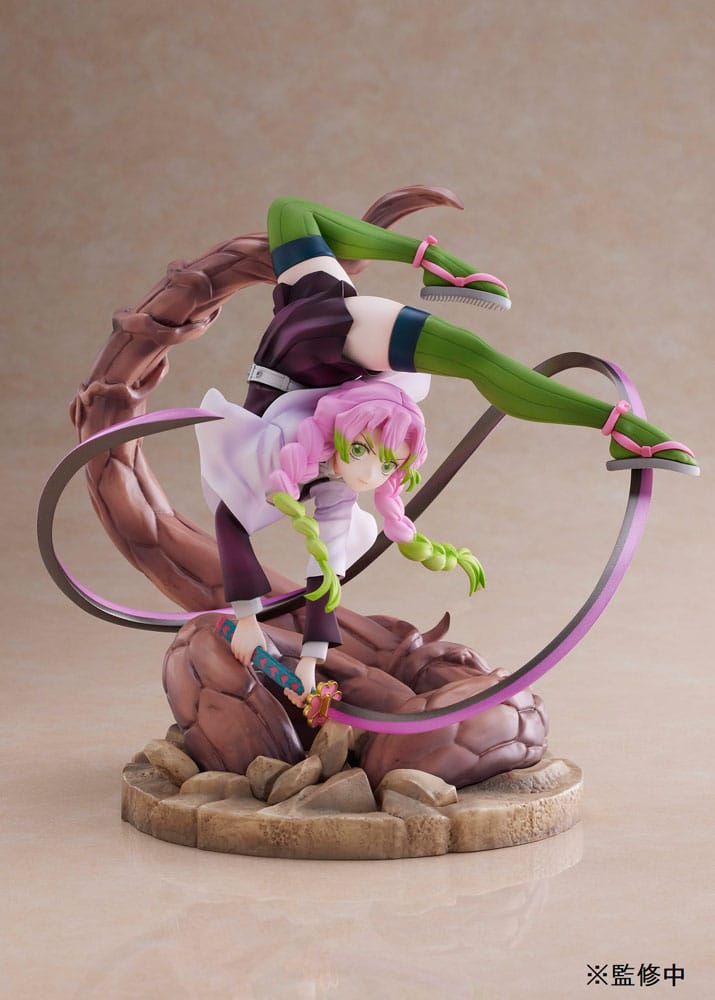 Demon Slayer: Kimetsu no Yaiba Estatua 1/8 Mitsuri Kanroji 19 cm   Aniplex