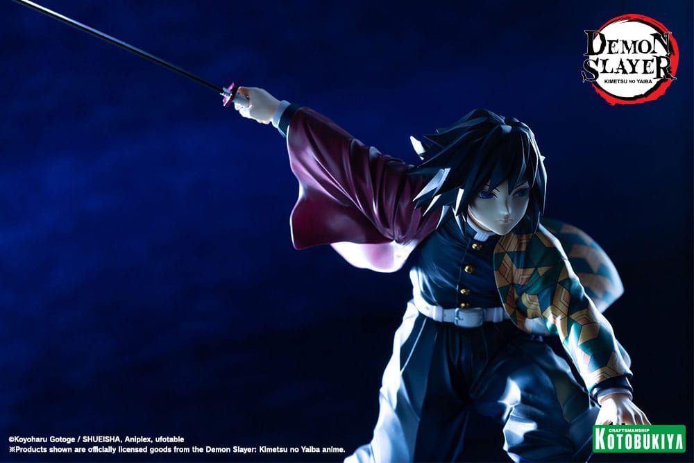 Demon Slayer: Kimetsu no Yaiba Estatua ARTFXJ PVC 1/8 Giyu Tomioka 21 cm   Kotobukiya