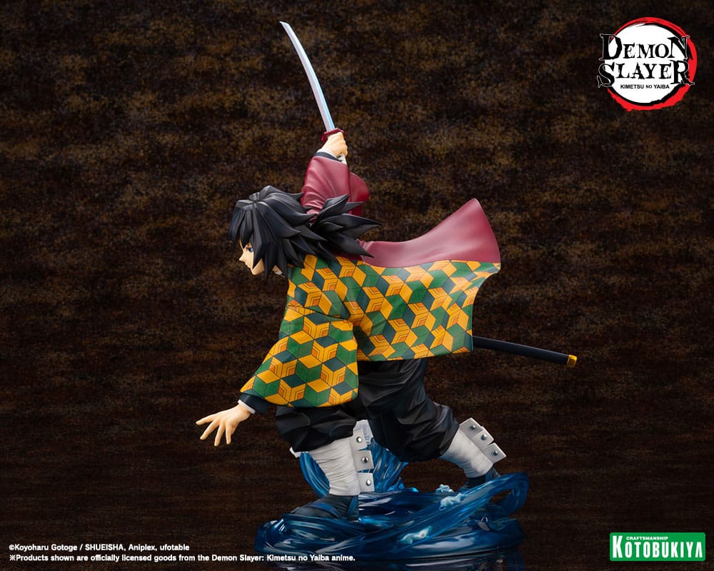 Demon Slayer: Kimetsu no Yaiba Estatua ARTFXJ PVC 1/8 Giyu Tomioka 21 cm   Kotobukiya
