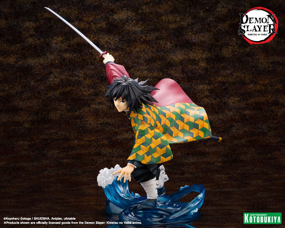 Demon Slayer: Kimetsu no Yaiba Estatua ARTFXJ PVC 1/8 Giyu Tomioka 21 cm   Kotobukiya