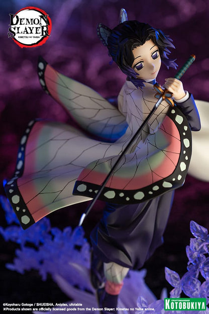 Demon Slayer: Kimetsu no Yaiba Estatua ARTFXJ PVC 1/8 Shinobu Kocho 25 cm   Kotobukiya