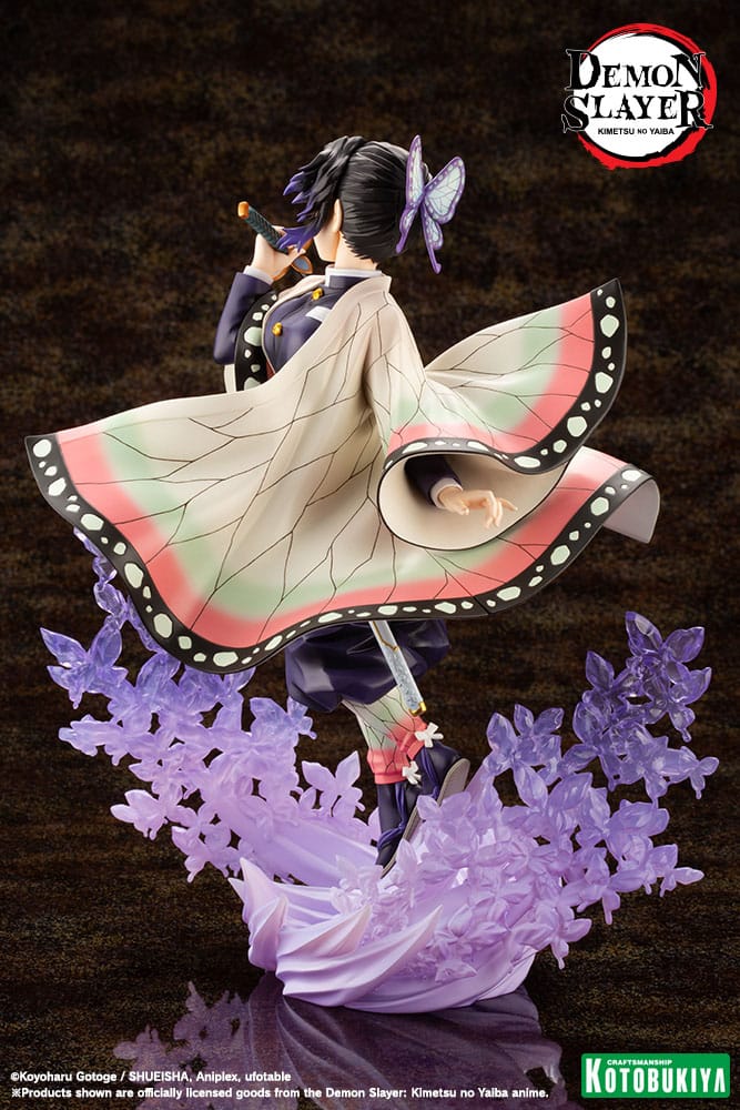 Demon Slayer: Kimetsu no Yaiba Estatua ARTFXJ PVC 1/8 Shinobu Kocho 25 cm   Kotobukiya