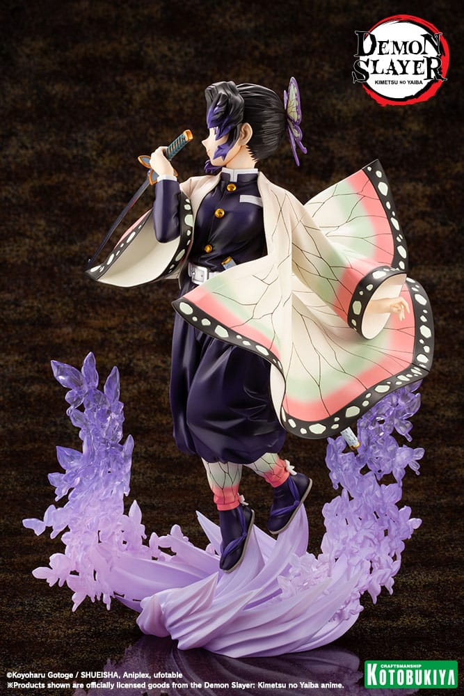 Demon Slayer: Kimetsu no Yaiba Estatua ARTFXJ PVC 1/8 Shinobu Kocho 25 cm   Kotobukiya