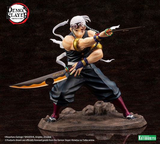 Demon Slayer: Kimetsu no Yaiba Estatua ARTFXJ PVC 1/8 Tengen Uzui Regular Edition 23 cm  