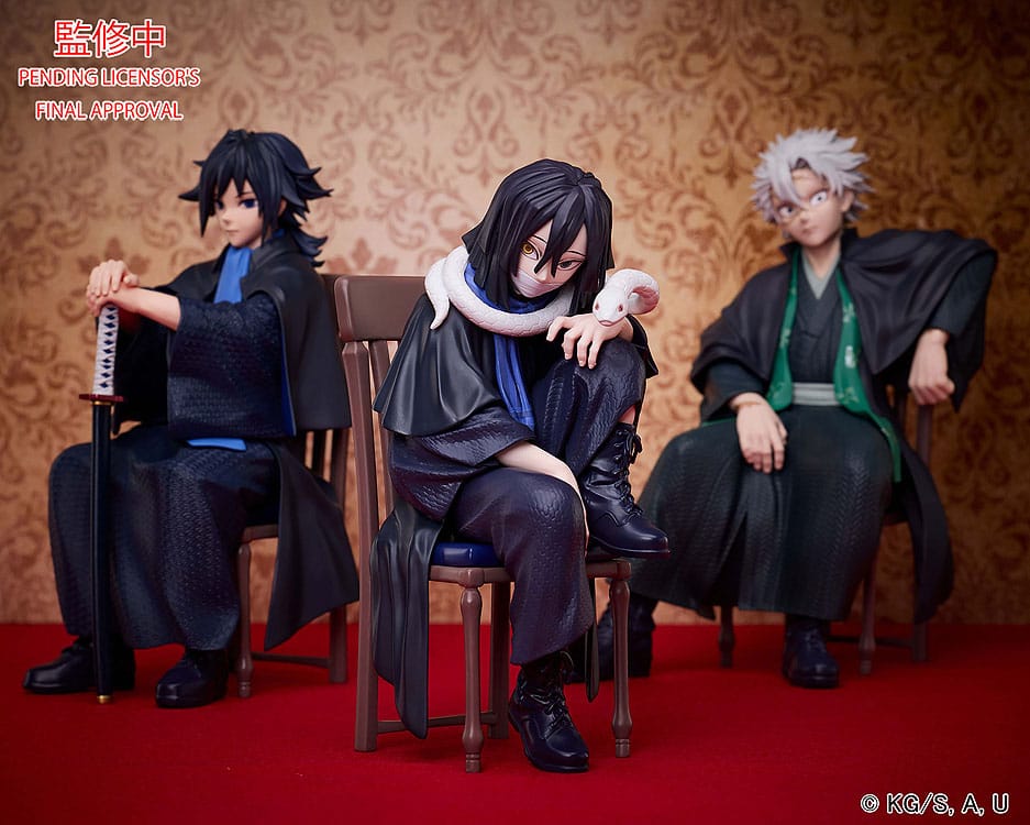Demon Slayer: Kimetsu no Yaiba Estatua Obanai Iguro 15 cm   Aniplex