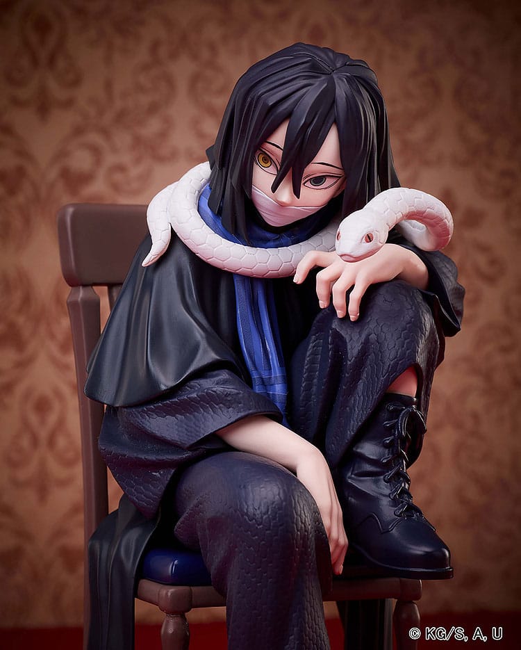 Demon Slayer: Kimetsu no Yaiba Estatua Obanai Iguro 15 cm   Aniplex