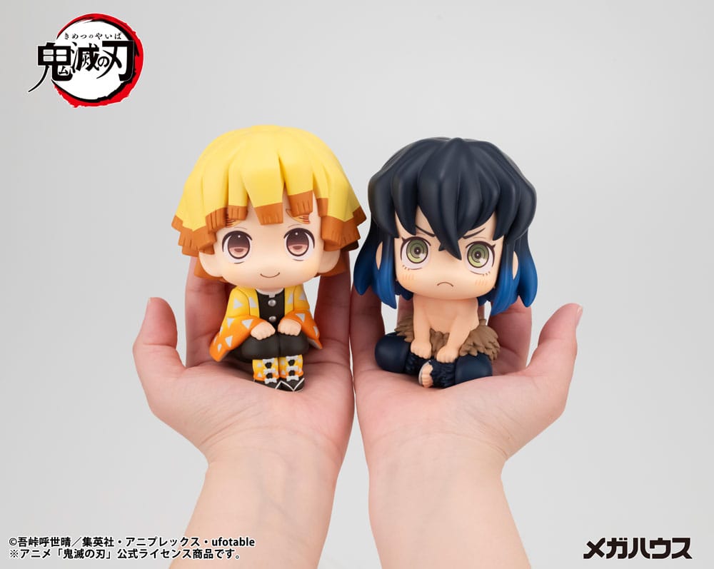 Demon Slayer Kimetsu no Yaiba Estatua PVC Look Up Zenitsu Agatsuma Smile Ver. 11 cm   Megahouse